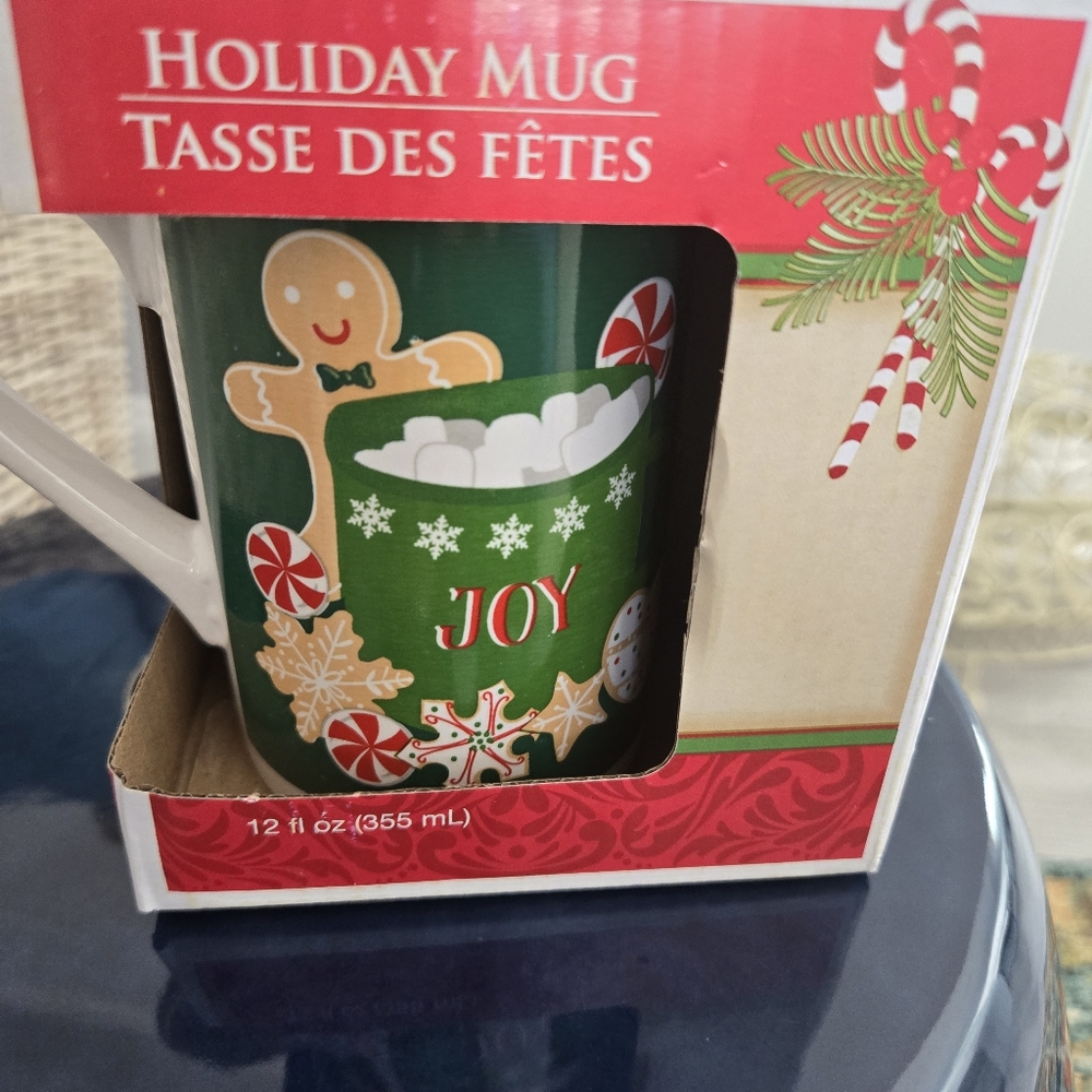 Gingerbread Holiday Coffee Mug